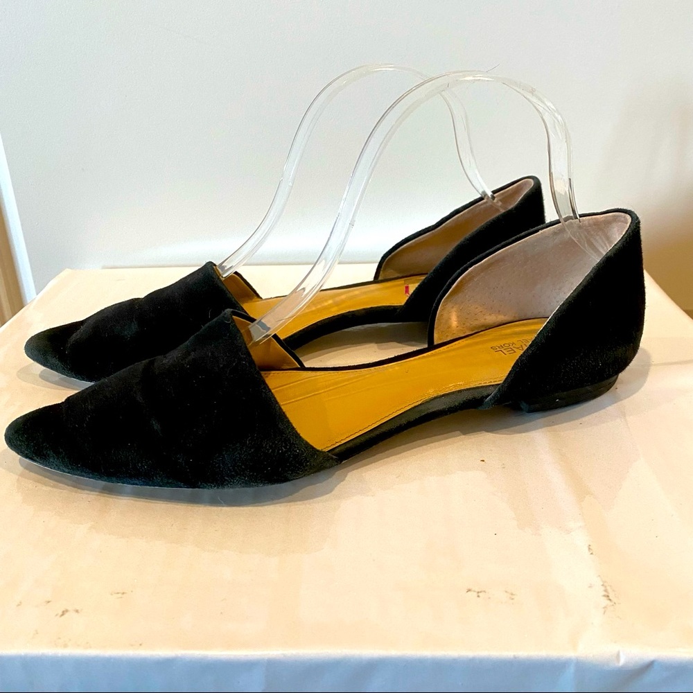 Michael Kors black flats size 9 - Picture 1 of 6